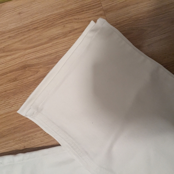 Sezane Le 70s Denim in White/Ecru 100% Cotton Size 38P (US 4P/6P) - Picture 4 of 7